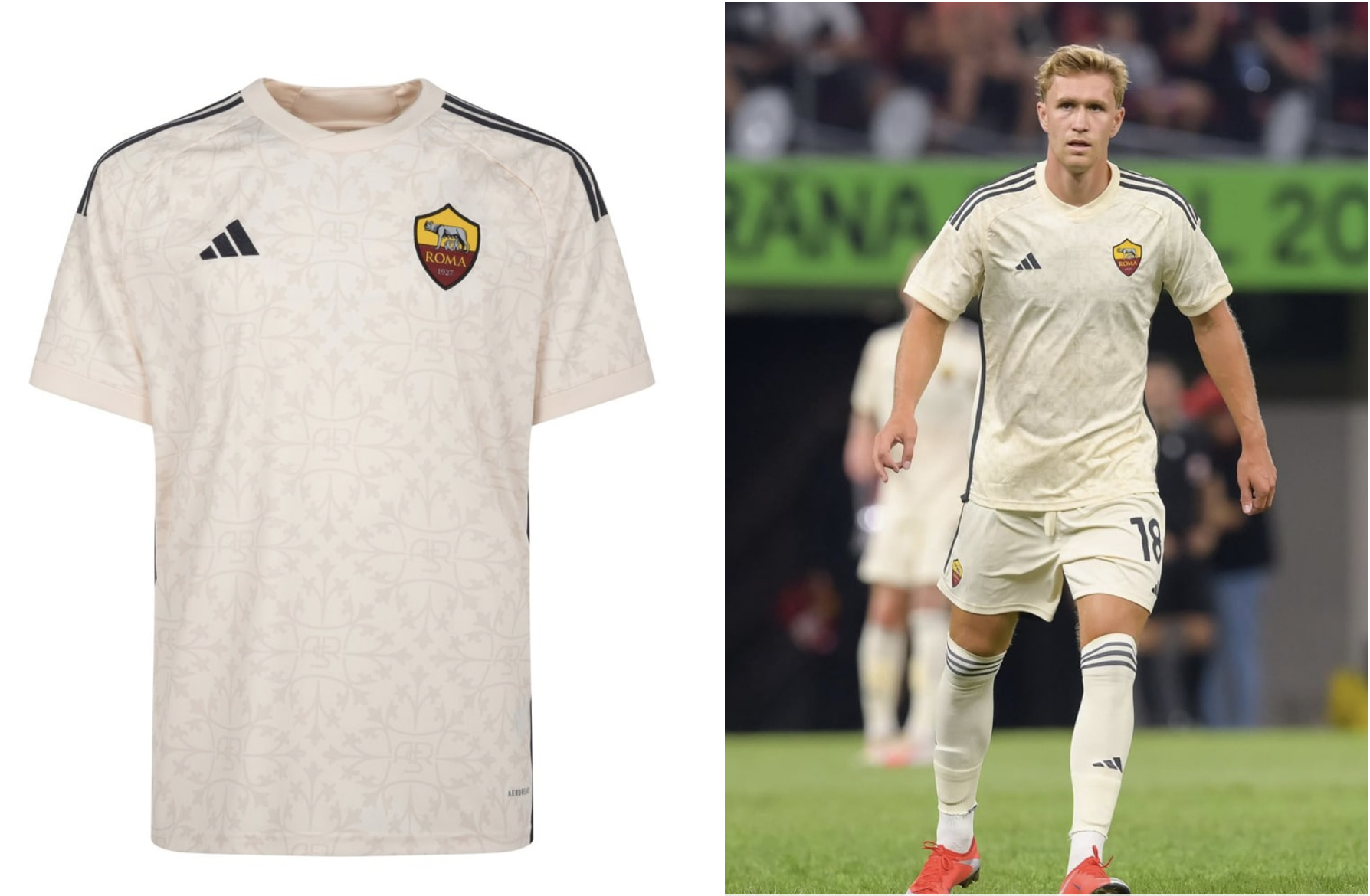 Áo đấu sân khách AS Roma - Custore
