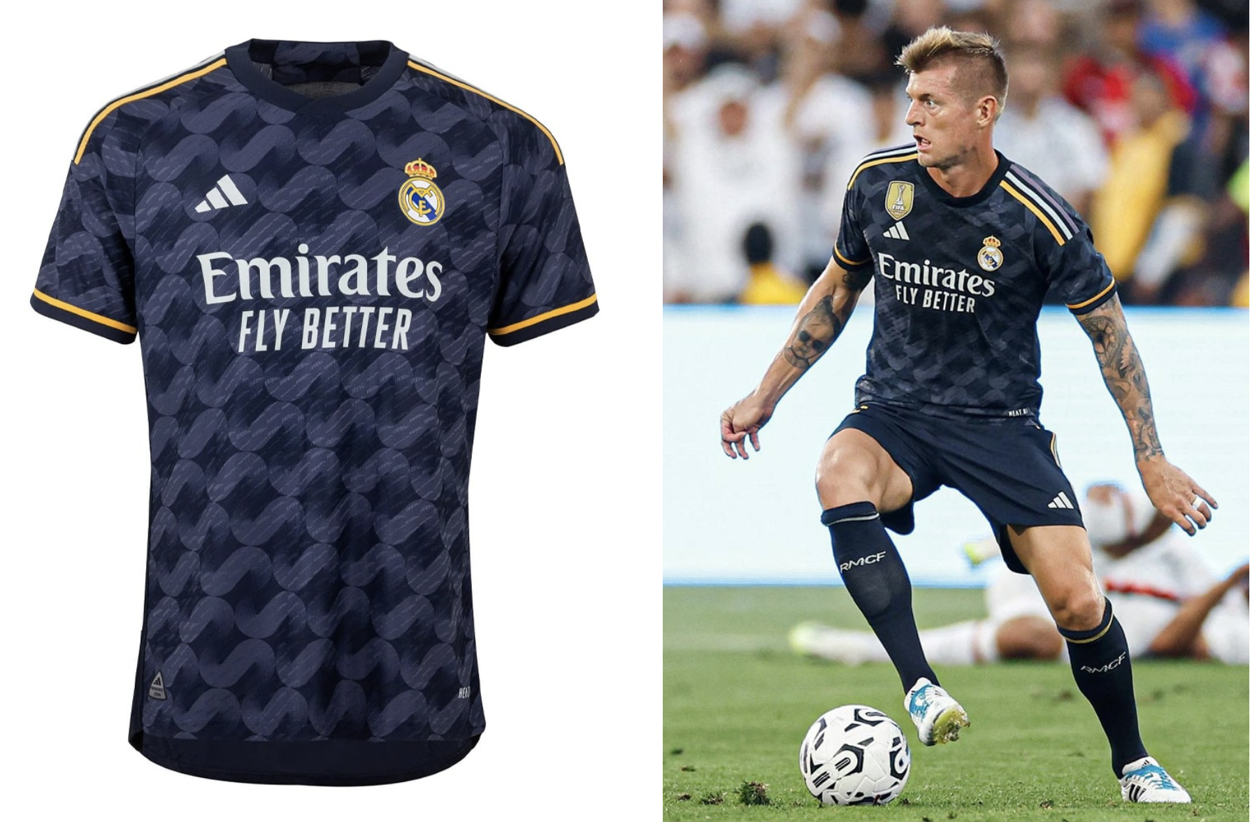Áo đấu sân khách Real Madrid - Custore